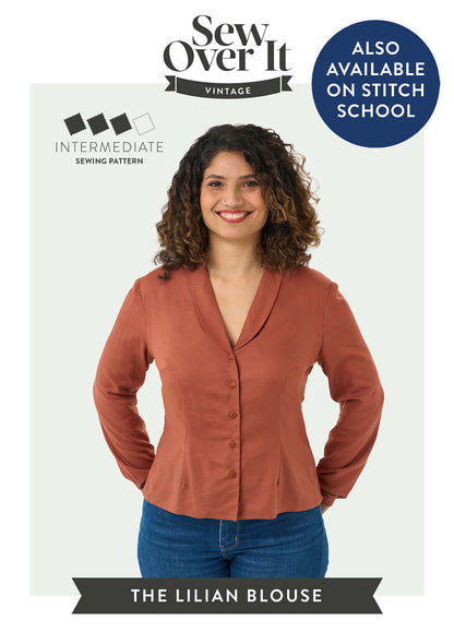 Lilian Blouse Sewing Pattern