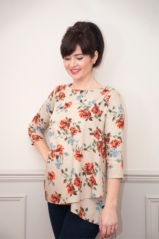 Lily Top PDF Sewing Pattern - Maternity Range