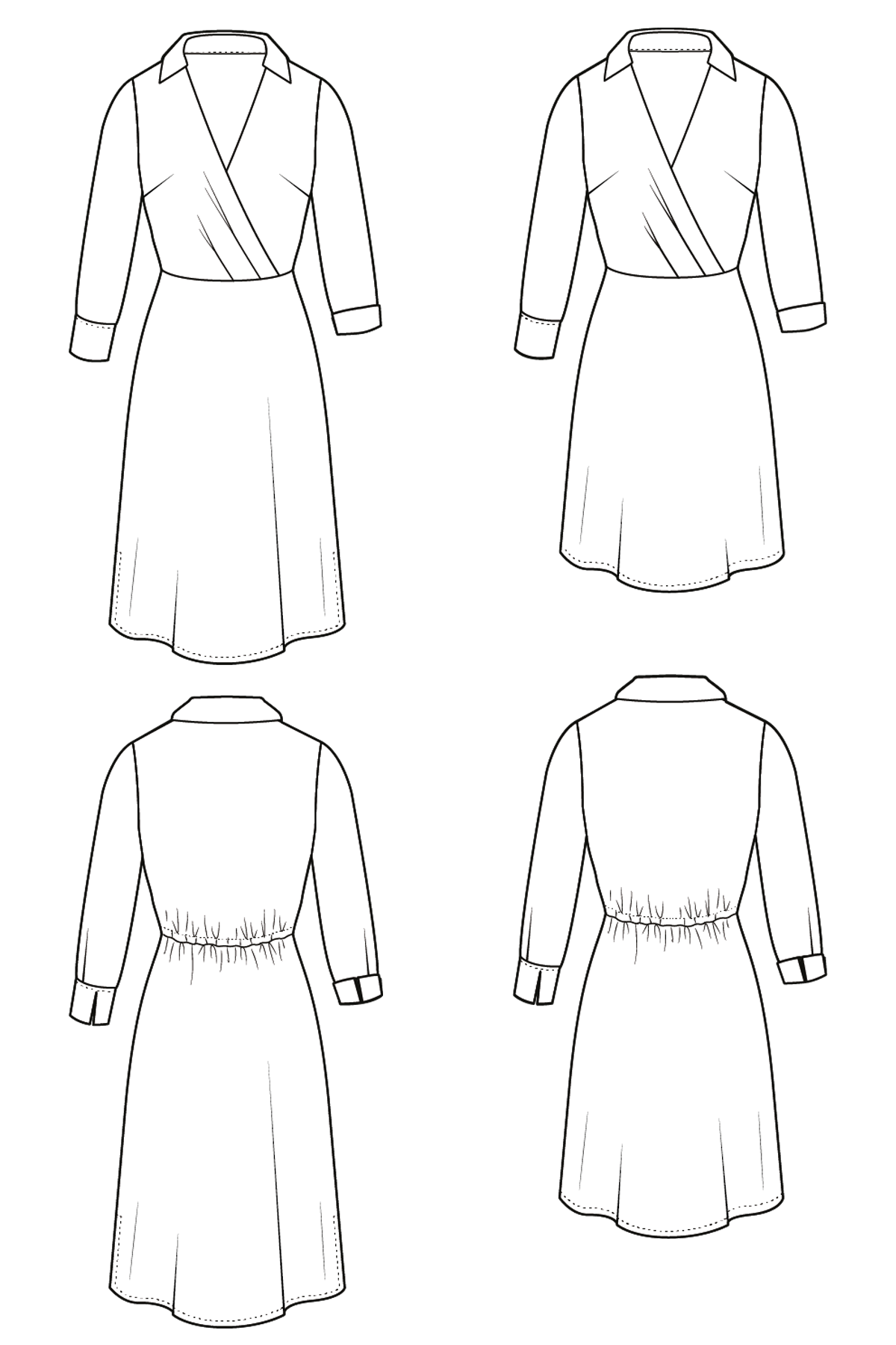 Lois Dress PDF Sewing Pattern
