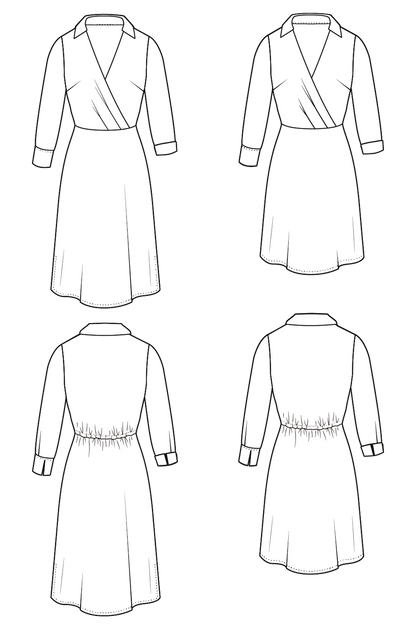 Lois Dress PDF Sewing Pattern