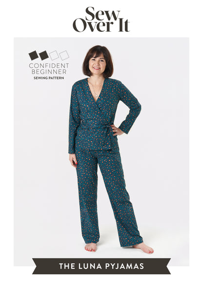 Luna Pyjamas PDF Sewing Pattern