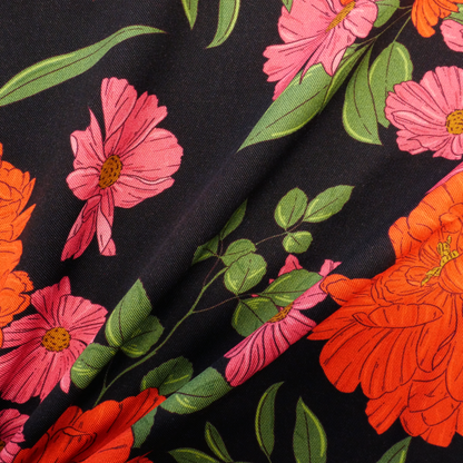 Hettie Dress Kit - Maeve Rose Viscose Twill