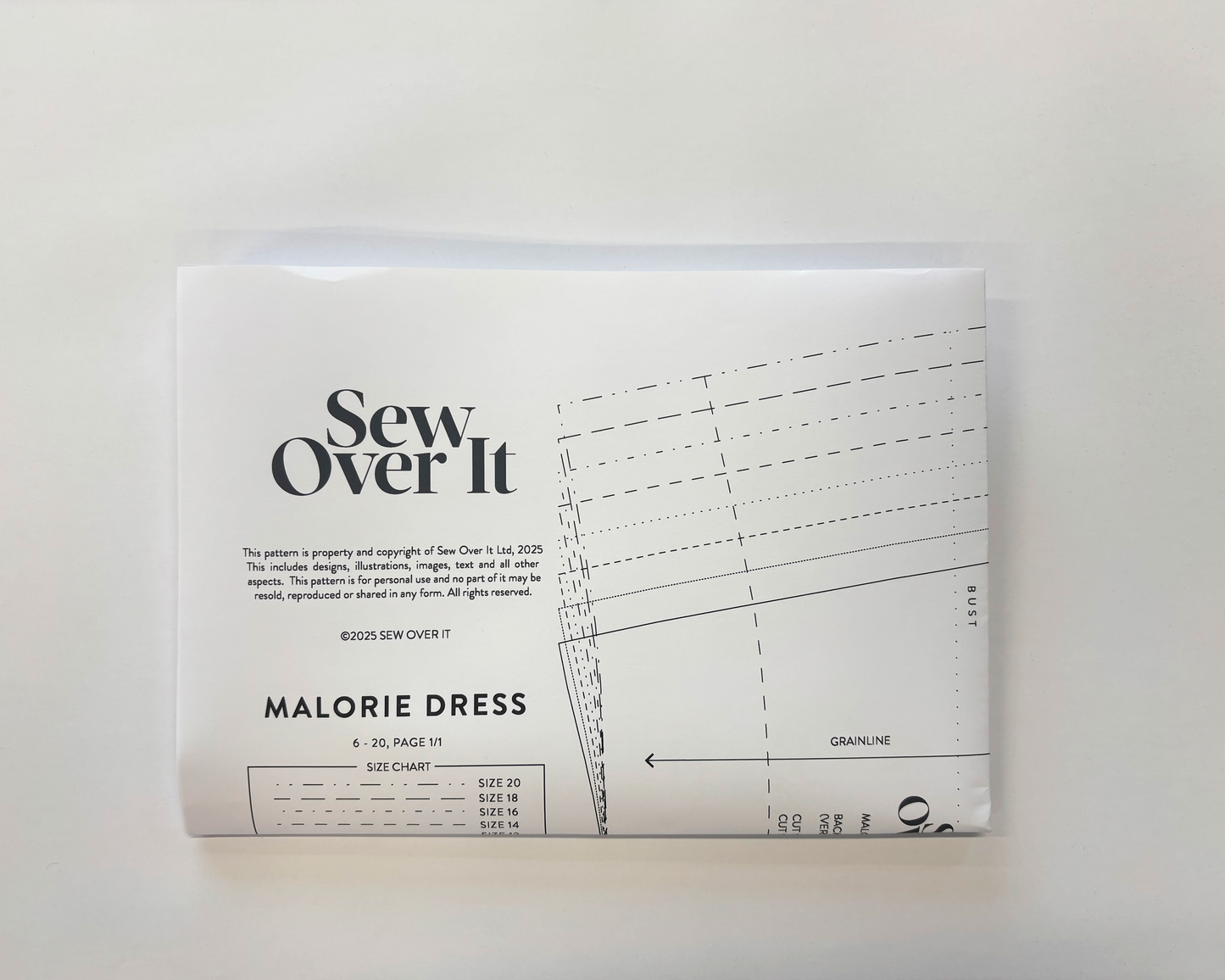 Malorie Dress A0 Printing