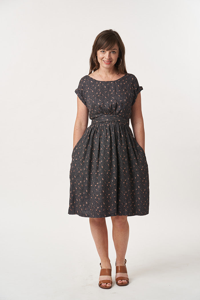 Vintage inspired summer dress - Marguerite Dress PDF Sewing
