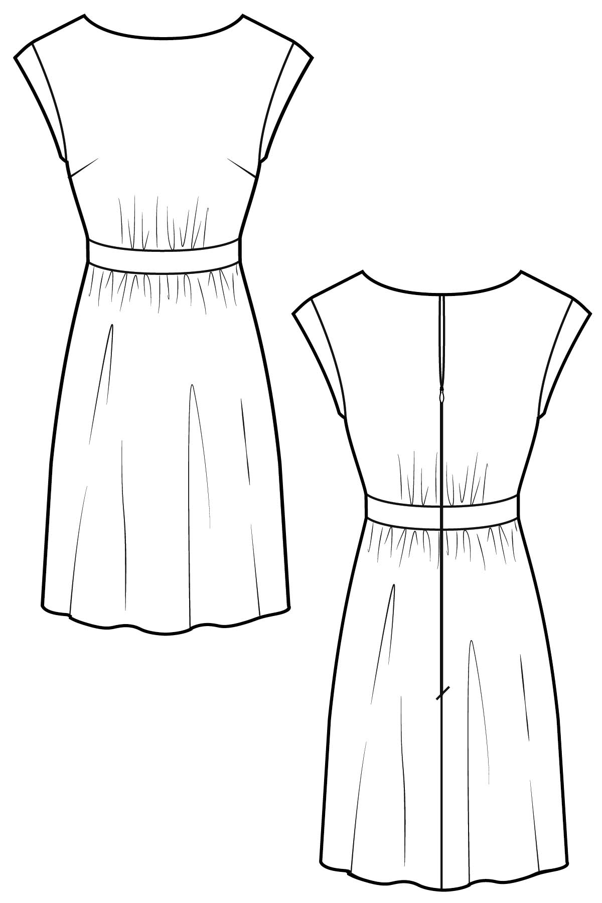 Marguerite Dress PDF Sewing Pattern