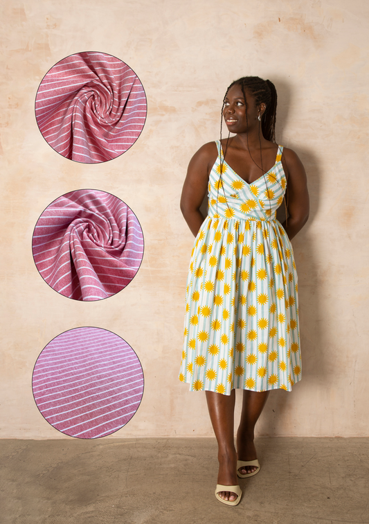 Maria Dress Kit - Salmon