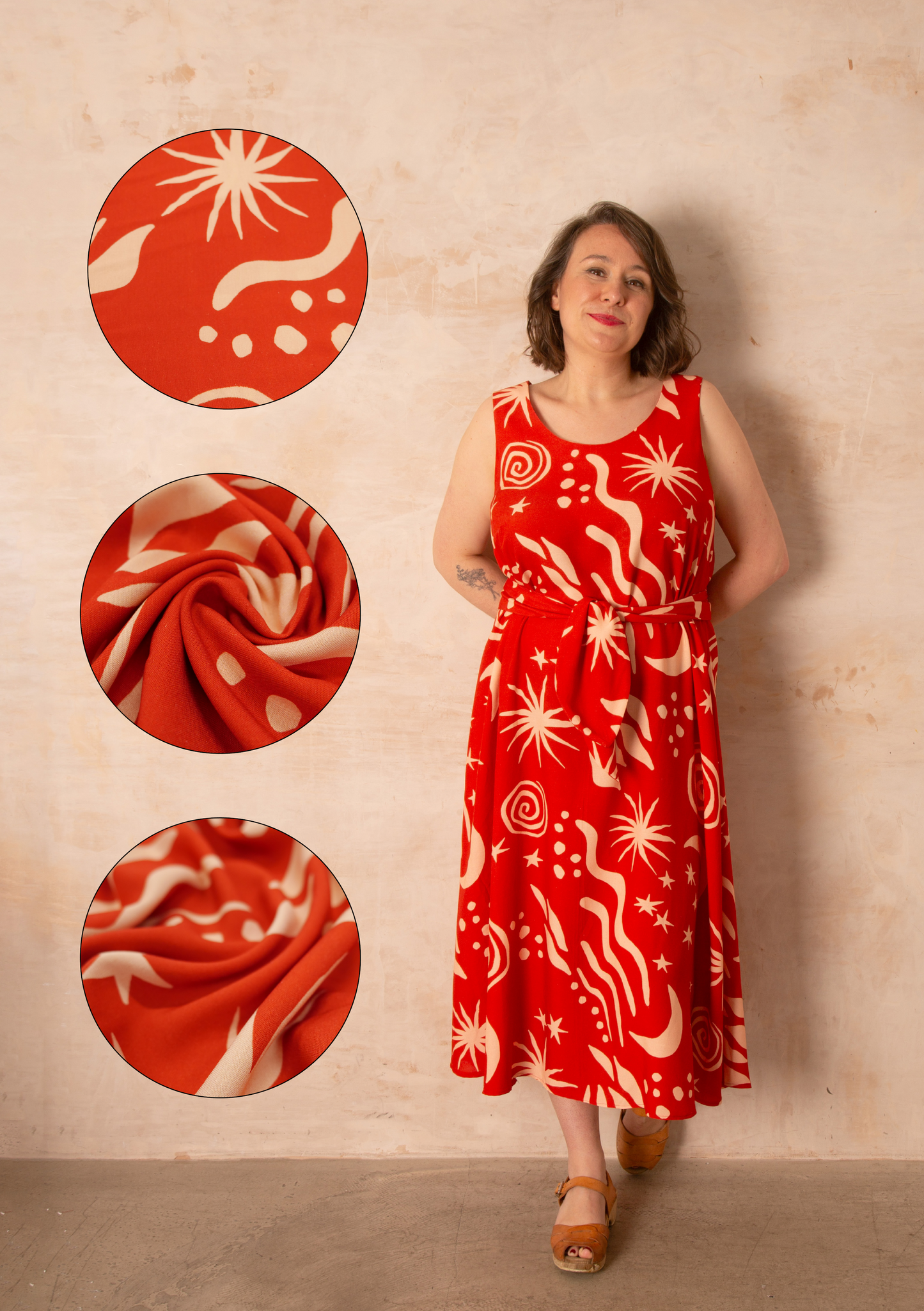 Hayley Dress Kit - Marisol Viscose Linen