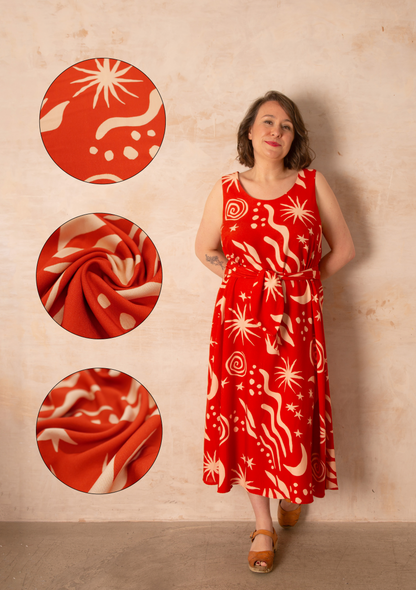 Hayley Dress Kit - Marisol Viscose Linen