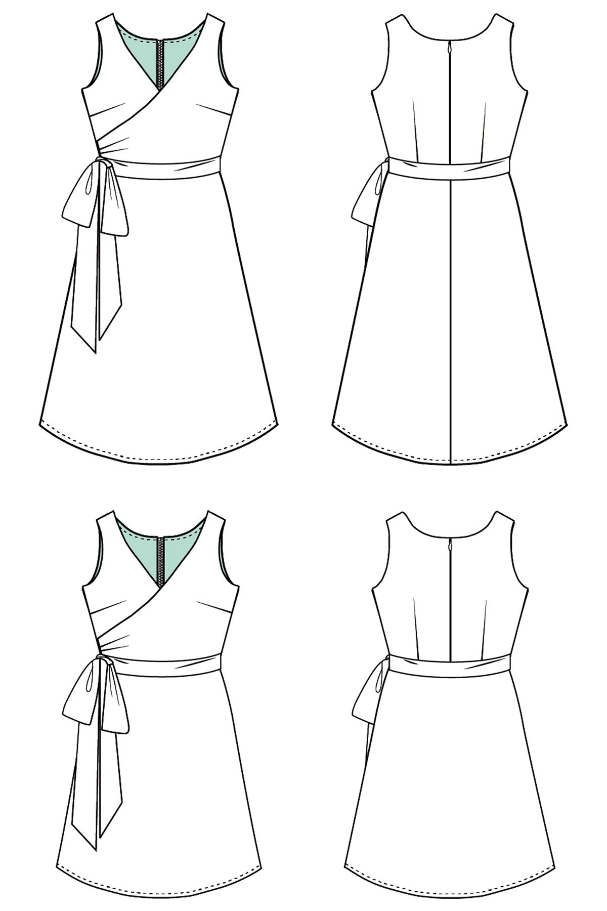 Martha Dress PDF Sewing Pattern