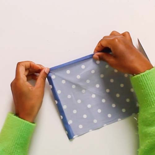 How to sew mitred corners
