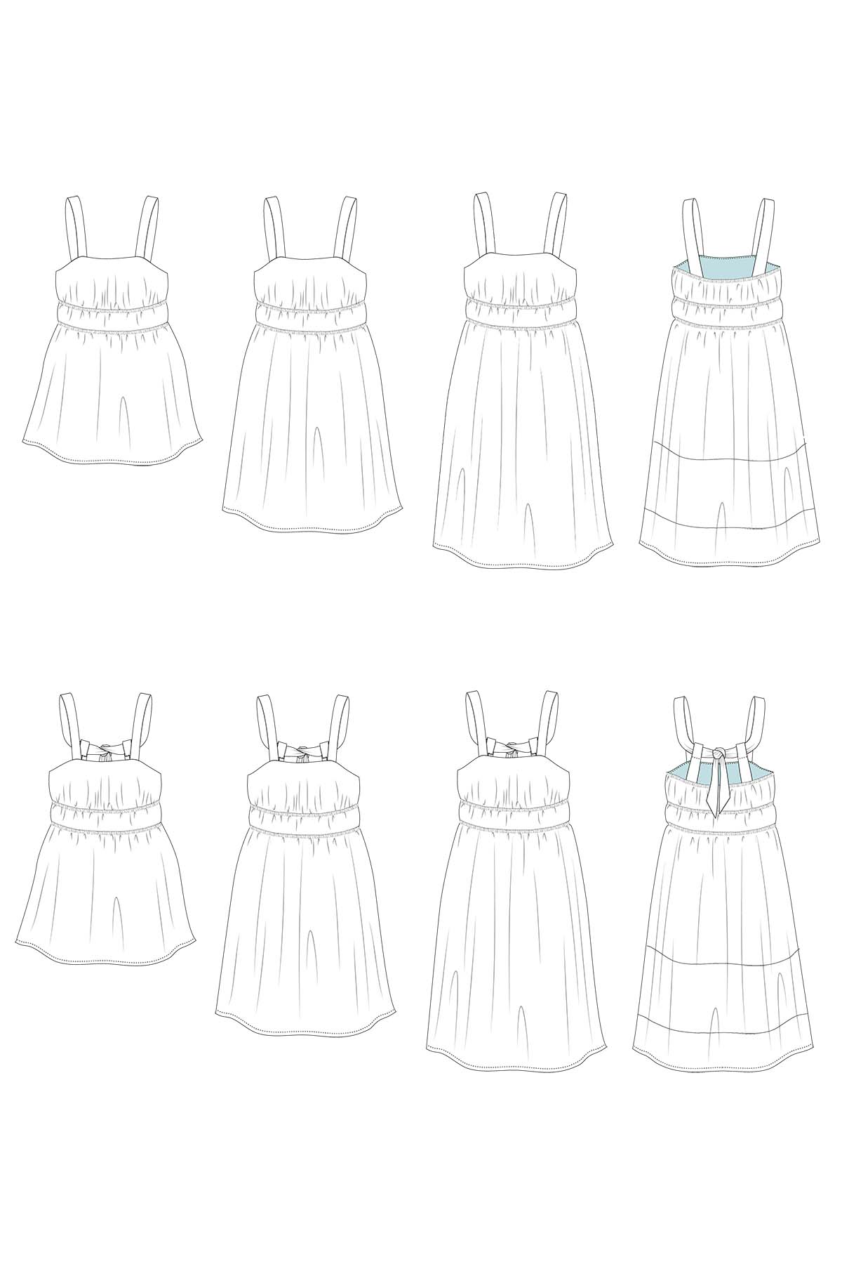 Natalia Dress PDF Sewing Pattern