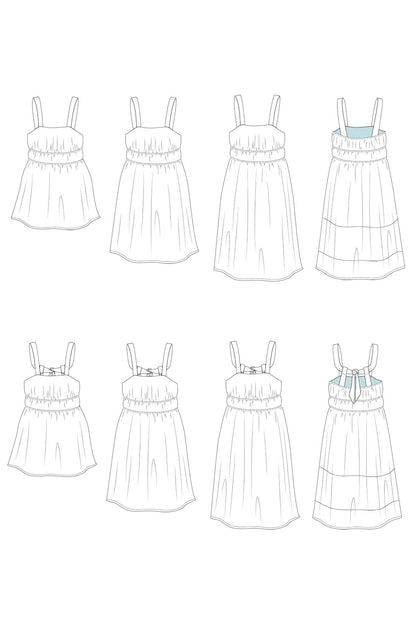 Natalia Dress PDF Sewing Pattern