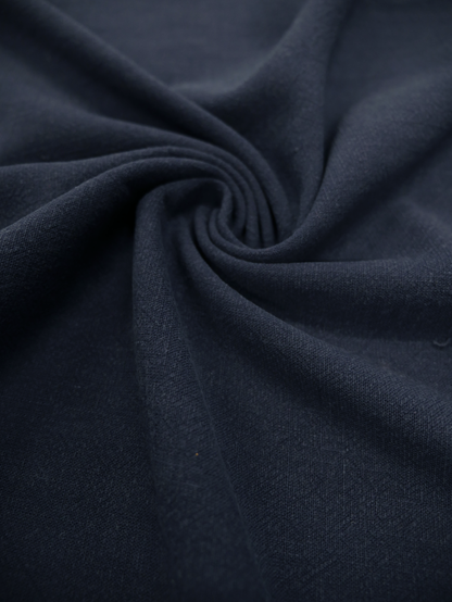 Hayley Dress Kit - Deep Navy Viscose Linen