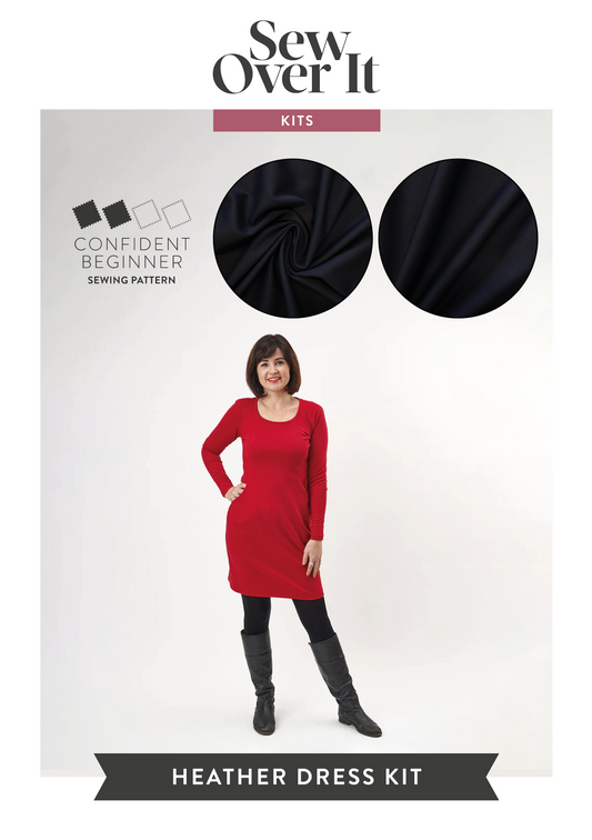 Heather Dress Kit - Dark Navy