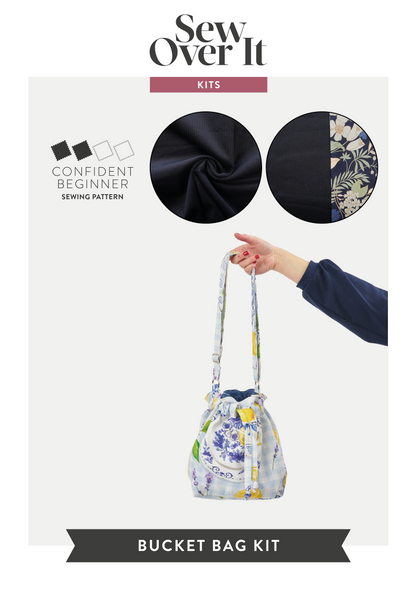 PRE-ORDER The Bucket Bag Kit - Deep Navy Cord