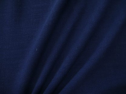Sally Shirt Kit - French Navy Viscose Linen