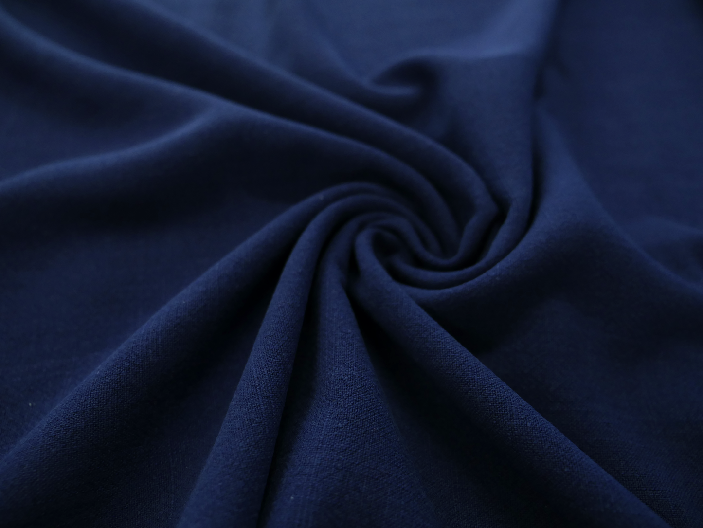 Sally Shirt Kit - French Navy Viscose Linen