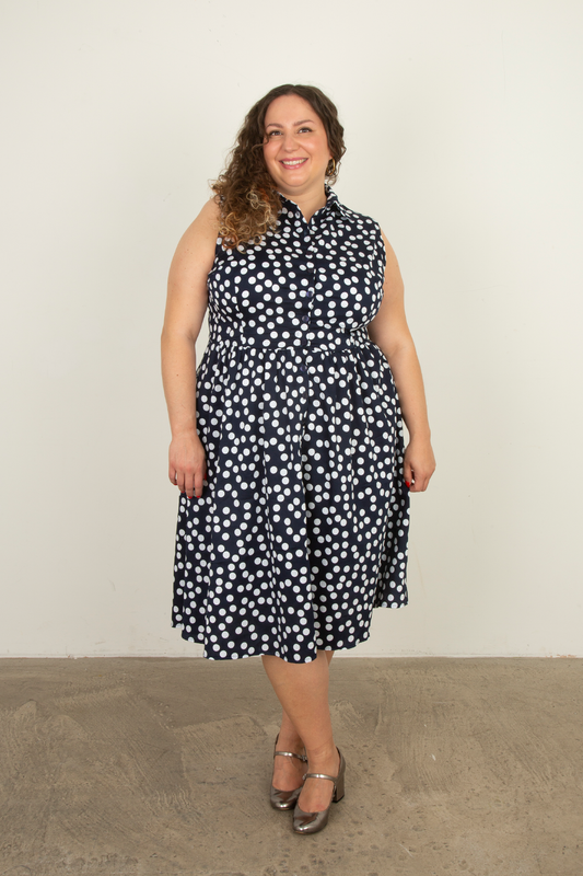 Nicole Dress Sleeveless Add-On Sewing Pattern