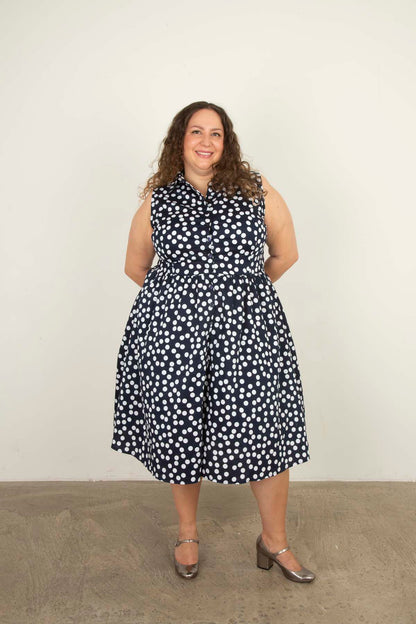 Nicole Dress Sleeveless Add-On Sewing Pattern