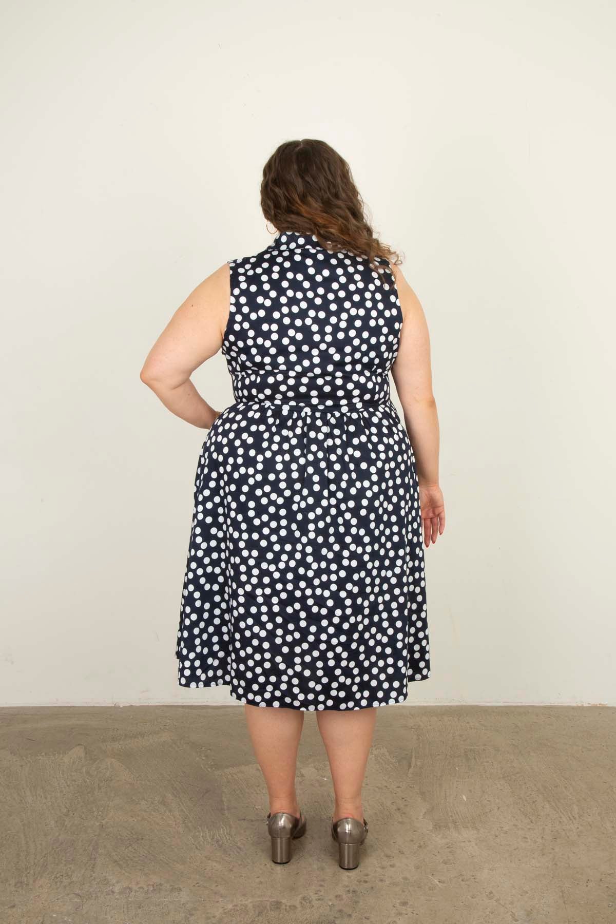 Nicole Dress Sleeveless Add-On Sewing Pattern