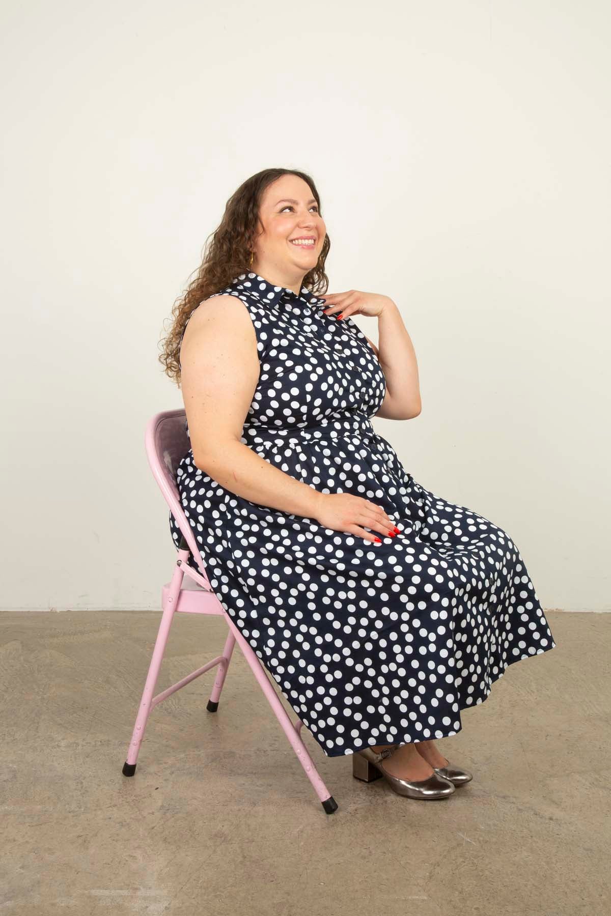 Nicole Dress Sleeveless Add-On Sewing Pattern