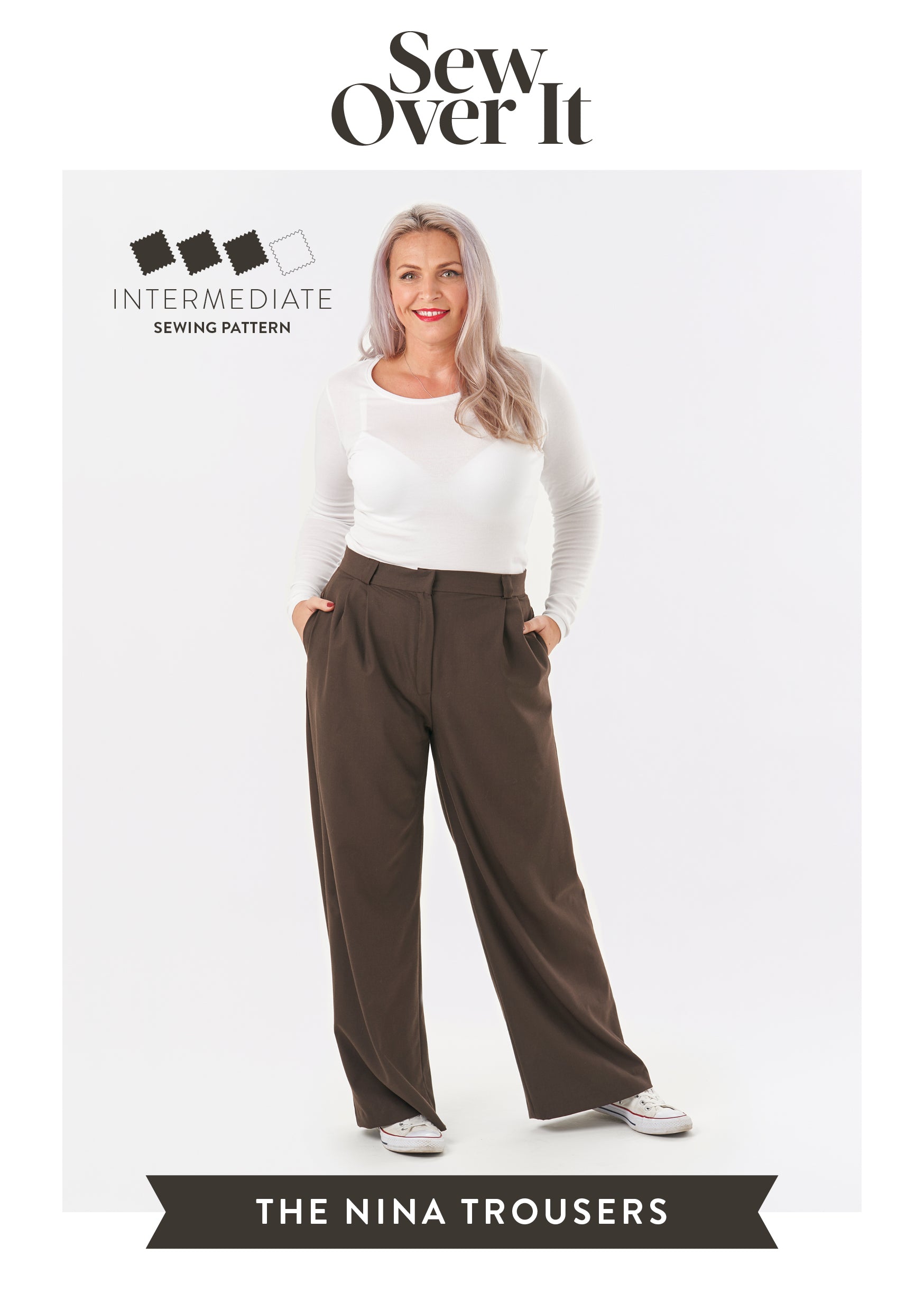 sew over it cigarette pants Nina Trousers PDF Sewing Pattern sew over it cigarette pants Nina Trousers PDF Sewing Pattern