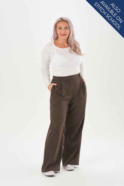 Nina Trousers PDF Sewing Pattern