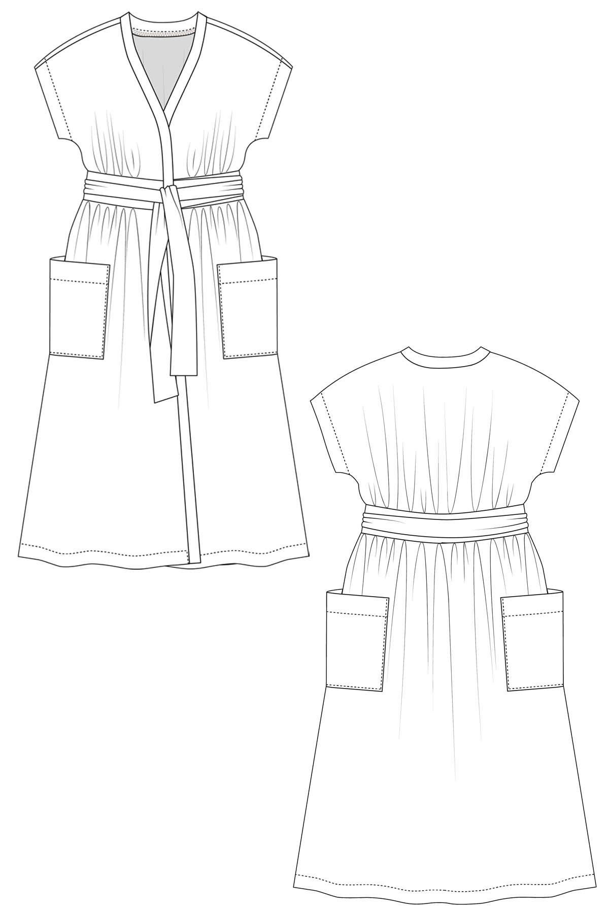 Norah Dress PDF Sewing Pattern