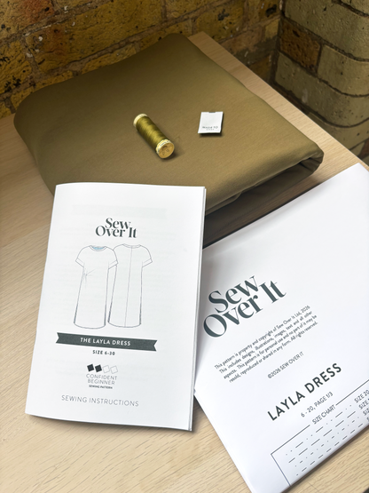 Layla Dress Kit - Olive