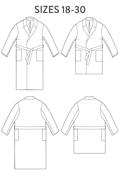 Opal Coat PDF Sewing Pattern