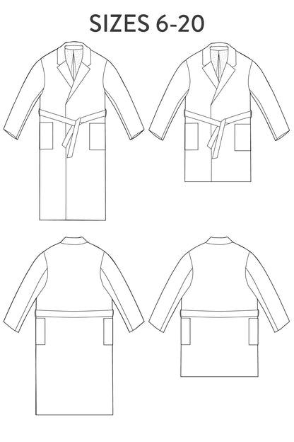Opal Coat PDF Sewing Pattern