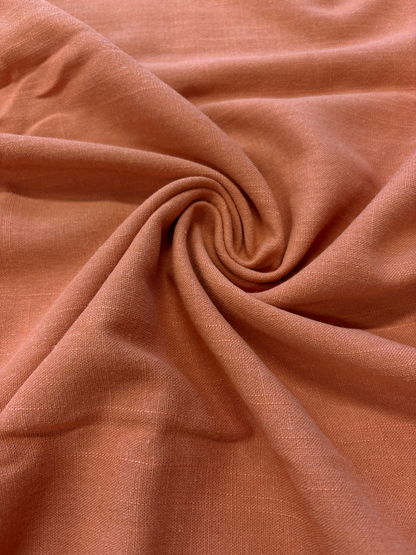 Winona Jumpsuit Kit - Terracotta Viscose Linen