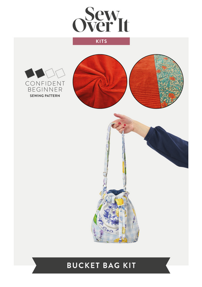 PRE-ORDER The Bucket Bag Kit - Burnt Orange Cord