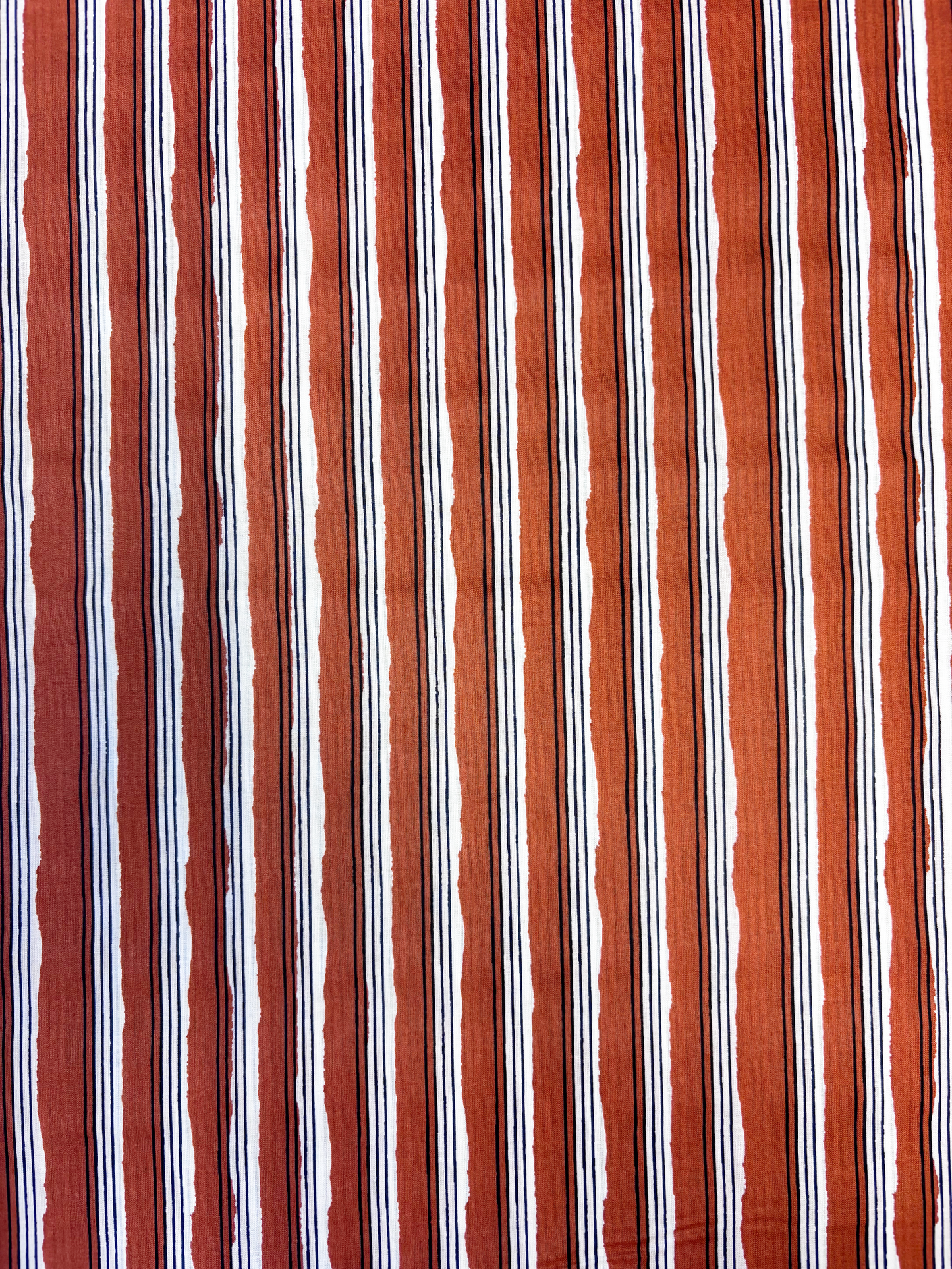 Penny Shirt Kit - Cognac Stripe