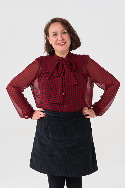 Pussy Bow Blouse Add-On Pack PDF Sewing Pattern