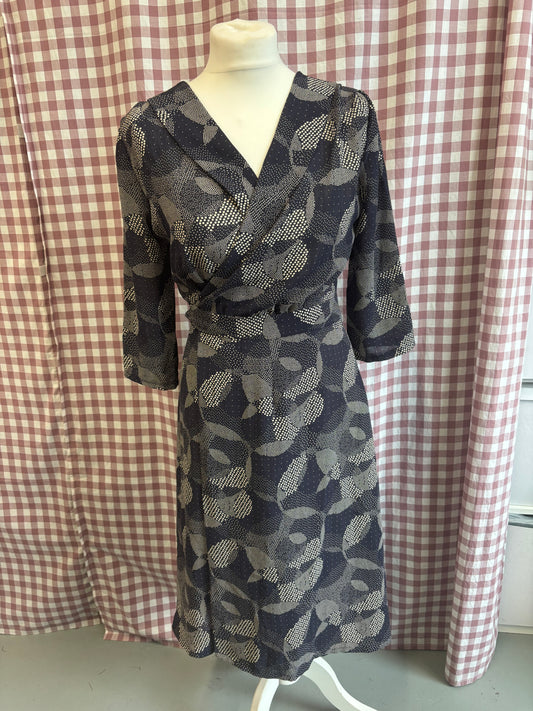 1940's Wrap Dress - Size 10