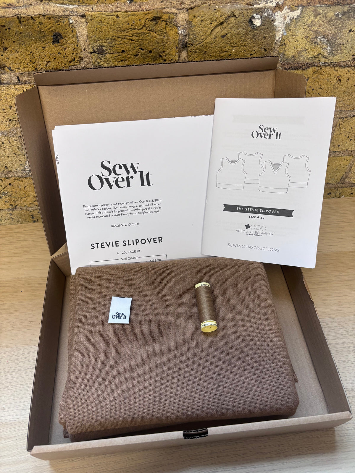 Stevie Slipover Kit - Hazelnut
