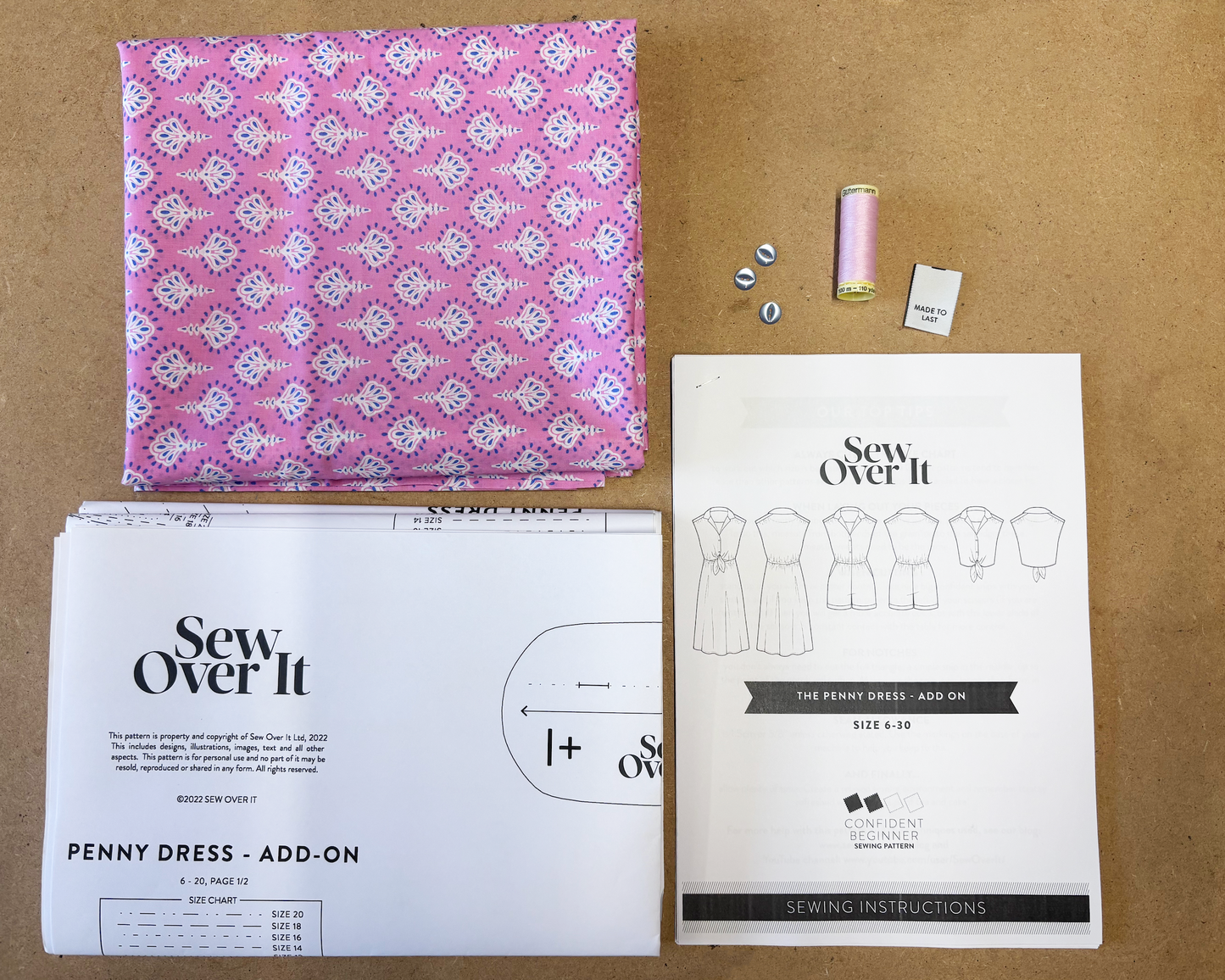 Penny Shirt Kit - Floral Fan