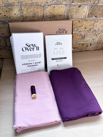 Hebden T-Shirt Kit - Plum/Blossom