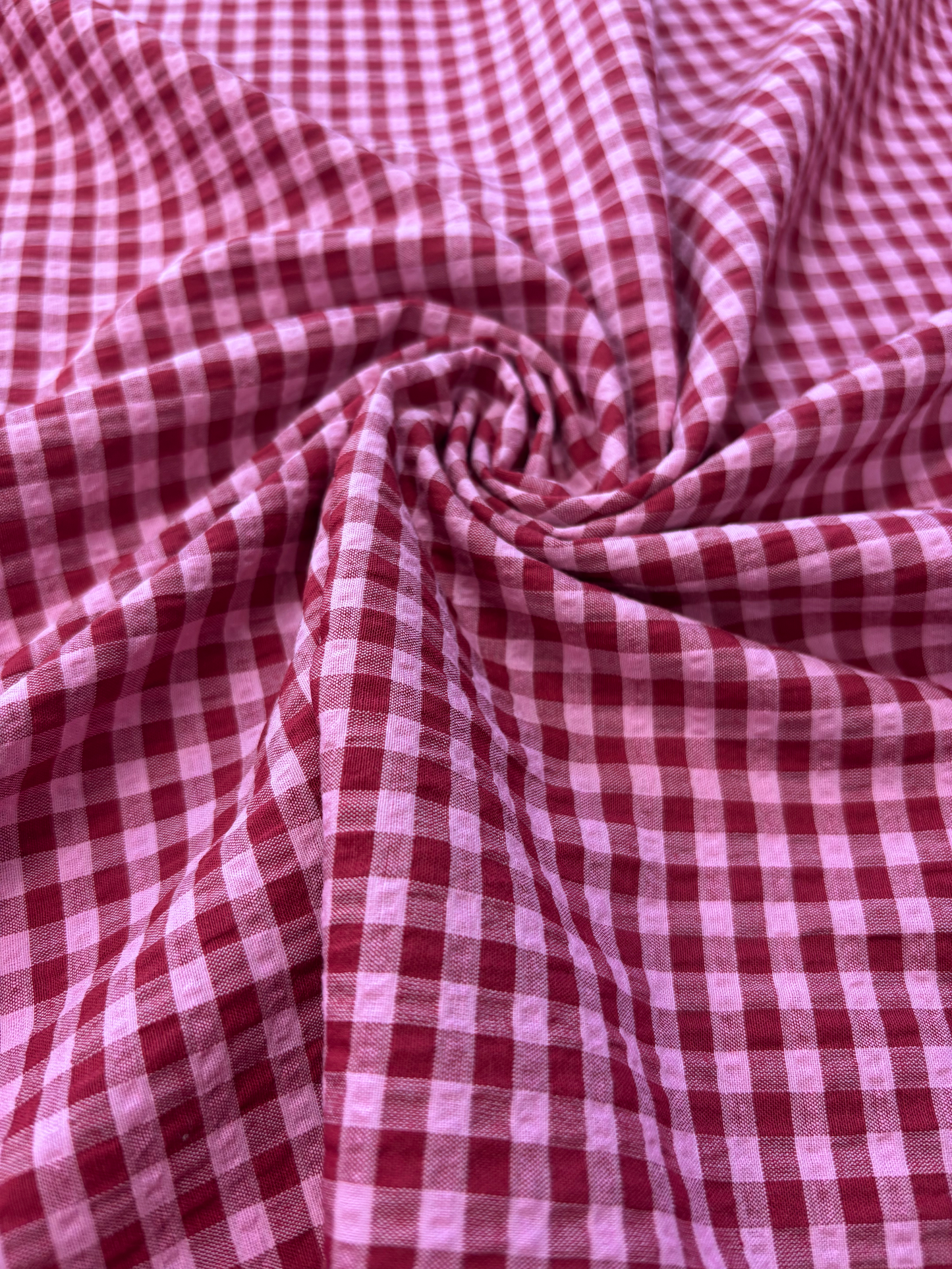 Malorie Dress Kit - Pink & Red Gingham