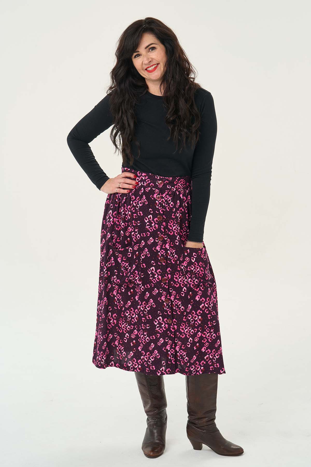 Choose a good fabric: Ruby Skirt