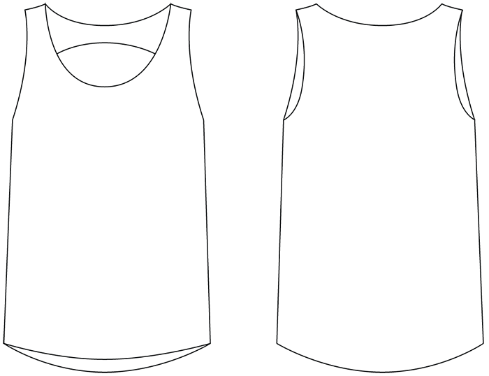 Silk Cami PDF Sewing Pattern