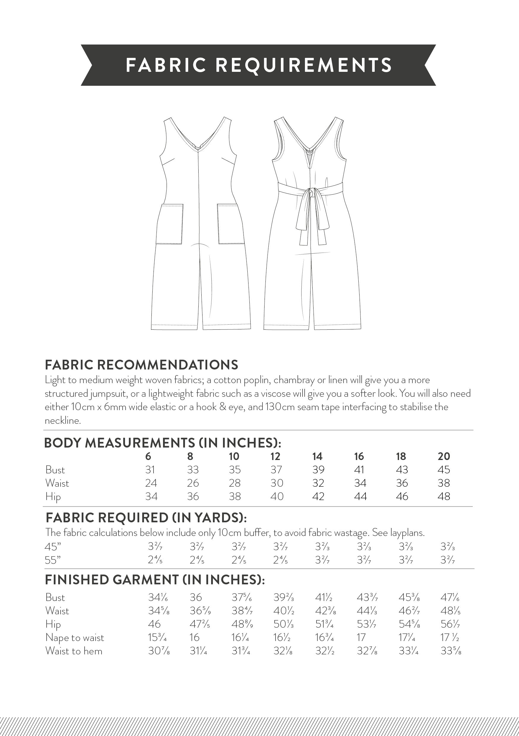 Winona Jumpsuit - Cropped Jumpsuit PDF Sewing Pattern - Sew Over It winona-jumpsuit-cropped-jumpsuit-pdf-sewing-pattern-sew-over-it