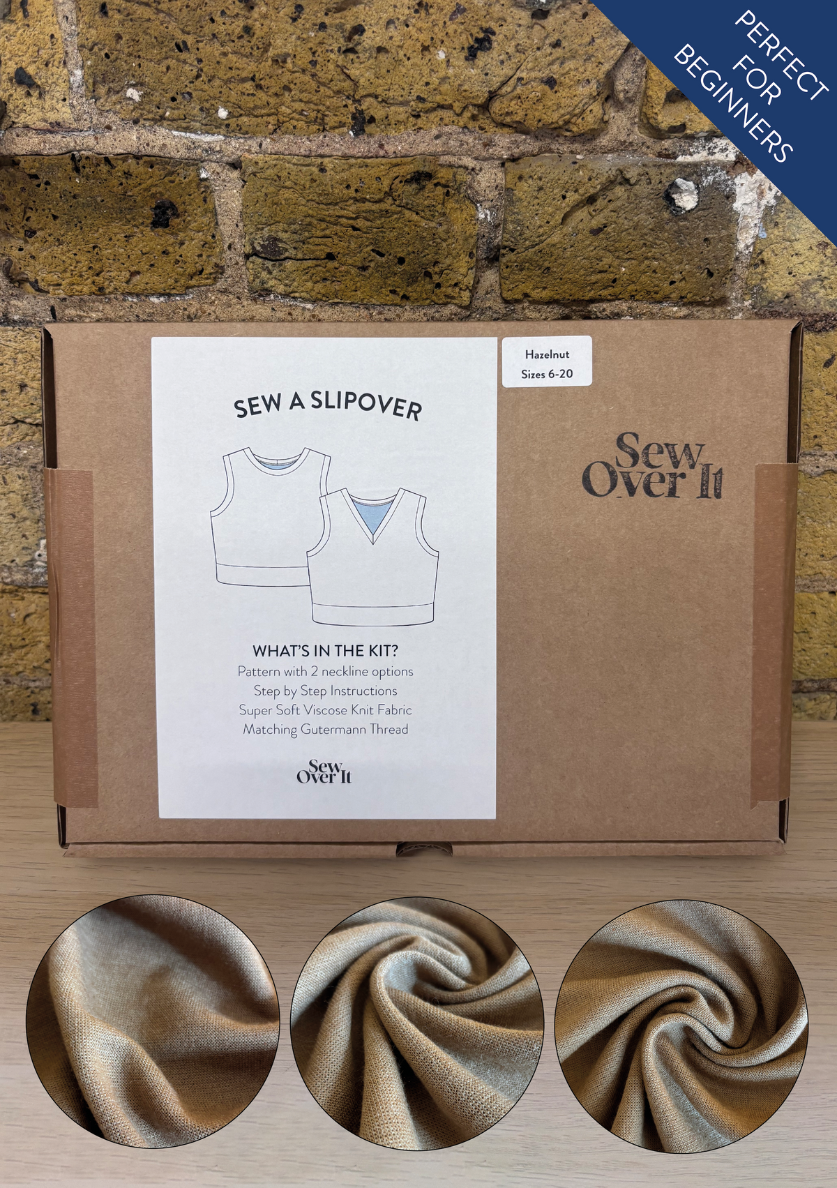 Stevie Slipover Kit - Hazelnut