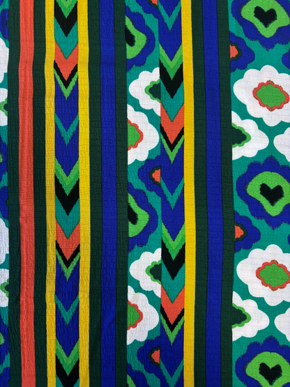Poppy Playsuit Kit - Abstract Stripes