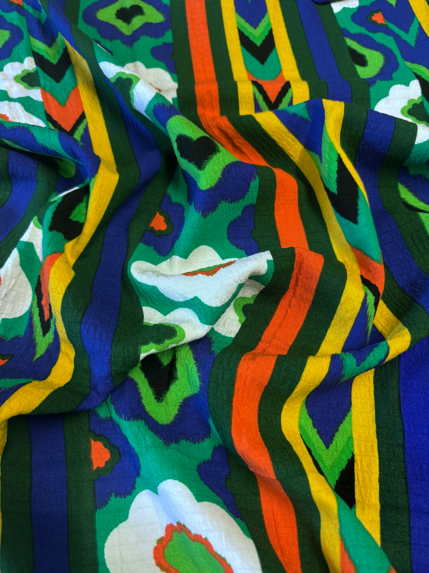Poppy Playsuit Kit - Abstract Stripes
