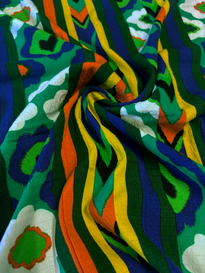 Poppy Playsuit Kit - Abstract Stripes