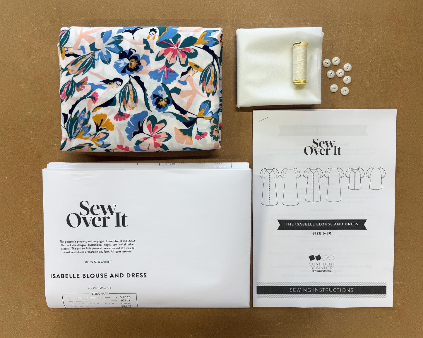 Isabelle Blouse Kit - Summer Days