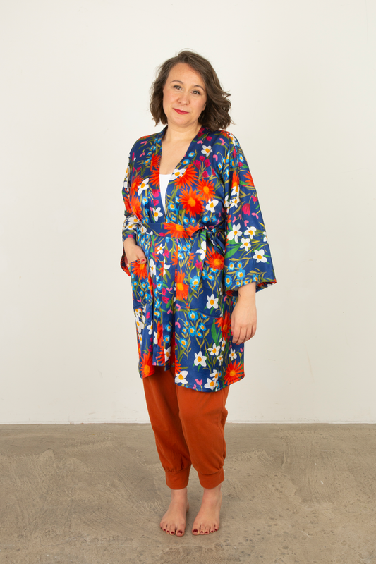 Sylvia Robe Dressing Gown Add-On PDF Sewing Pattern