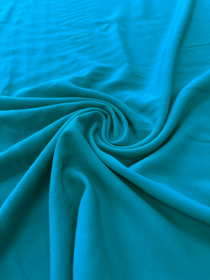 Hayley Dress Kit - Teal Viscose Poplin